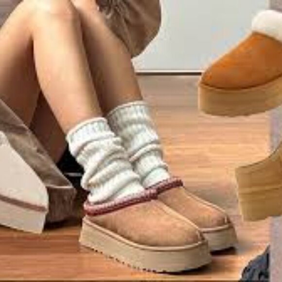 UGG Tazz II Slip Slip On Platform Comfort Women Size 10 - Picture 1 of 9